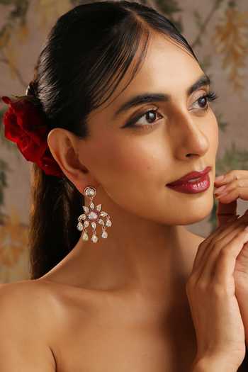 Swabhimann Polki Dangler Earrings 