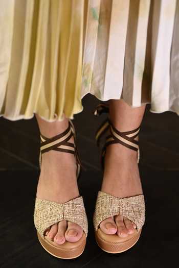 Buy Miraki Beige Jute Tie Up Wedges Online at Aza Fashions Buy_Miraki_Beige Jute Tie Up Wedges _Online_at_Aza_Fashions