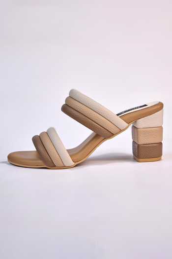 Buy_Miraki_White Neutral Ombre Heels _Online_at_Aza_Fashions