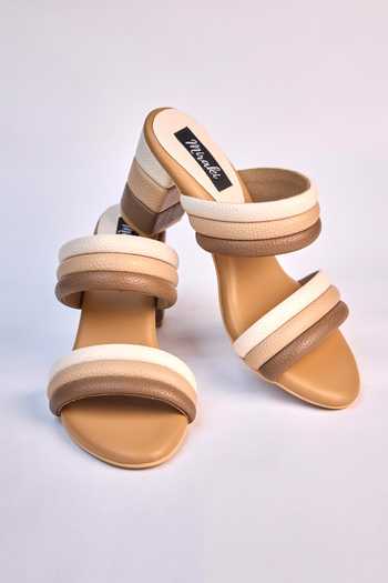 Miraki_White Neutral Ombre Heels _at_Aza_Fashions