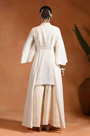 Rishi and Vibhuti Long Tales Anarkali Pant Set 