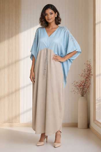 Babita Malkani Azura Color Block Dress 