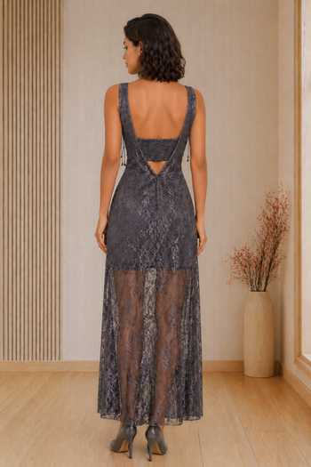 Babita Malkani Delara Sequin Embellished Dress 