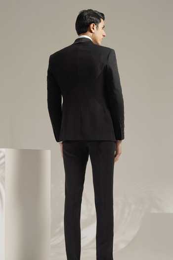 ZOOP MEN French Knot Embroidered Suit Set 