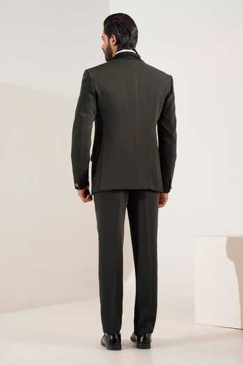 ZOOP MEN Hand French Knot Embroidered Suit Set 