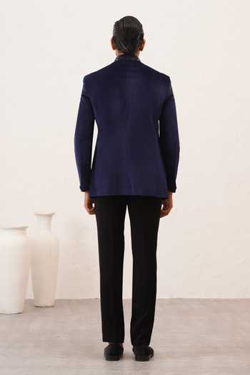 ZOOP MEN Hand Embroidered Bandhgala & Trouser Set 