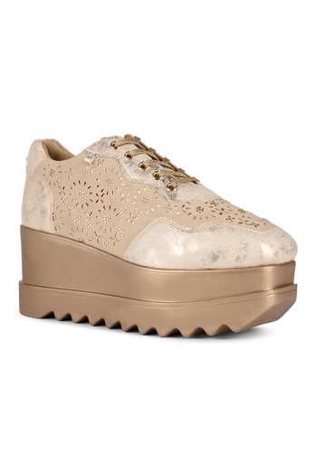 Anaar Re-Dazzle Wedge Sneakers 