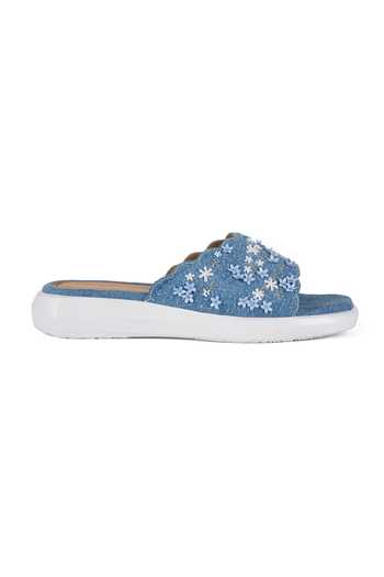 Buy Anaar Blue Florique Flat Sandals Online at Aza Fashions Buy_Anaar_Blue Florique Flat Sandals _Online_at_Aza_Fashions