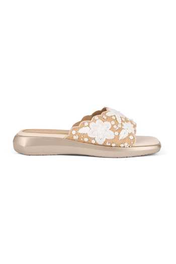 Buy_Anaar_Brown Cocoloco Flat Sandals _Online_at_Aza_Fashions
