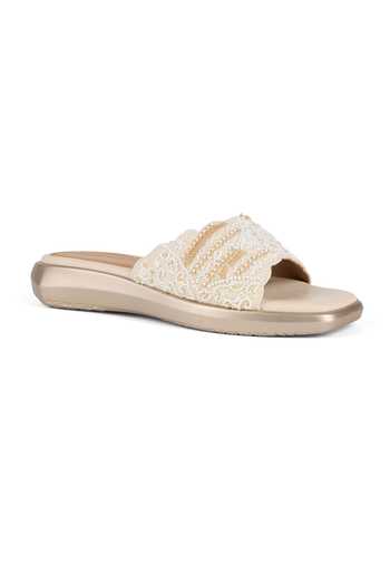 Shop Anaar Beige Sweet Bean Flat Sandals Online at Aza Fashions Shop_Anaar_Beige Sweet Bean Flat Sandals _Online_at_Aza_Fashions