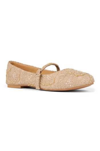 Anaar Lucknow Legacy Lace Ballerinas 