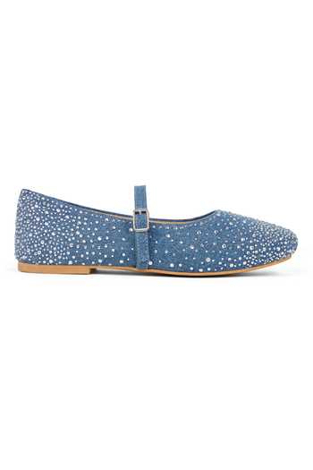 Buy Anaar Blue Bombay Bustle Ballerinas Online at Aza Fashions Buy_Anaar_Blue Bombay Bustle Ballerinas _Online_at_Aza_Fashions