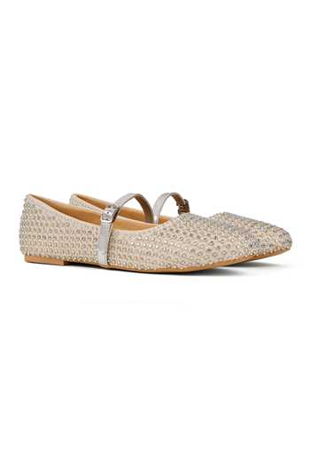 Shop Anaar Beige Calcutta Chapter Ballerinas Online at Aza Fashions Shop_Anaar_Beige Calcutta Chapter Ballerinas _Online_at_Aza_Fashions