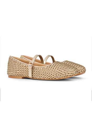 Shop_Anaar_Gold Hyderabad Heera Ballerinas _Online_at_Aza_Fashions