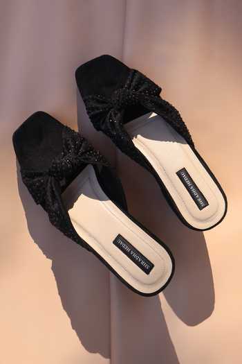 Shradha Hedau Footwear Couture Tisya Noir Spark Block Heels 