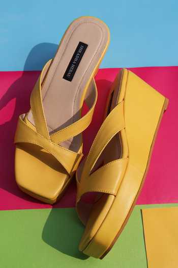 Shradha Hedau Footwear Couture Maya Strappy Wedges 
