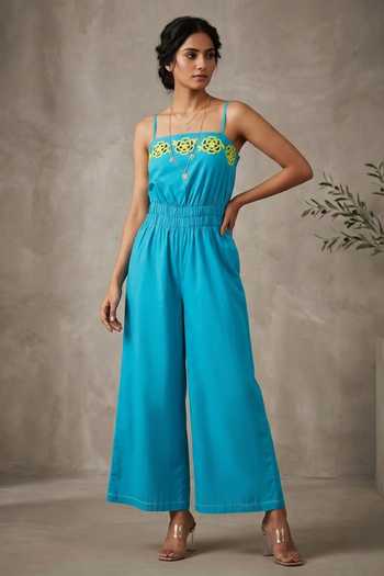 Thetaa Celeste Hand Embroidered Jumpsuit 
