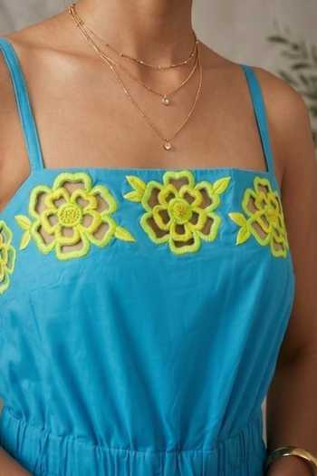 Thetaa Celeste Hand Embroidered Jumpsuit 