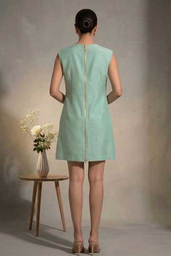 Thetaa Elowen Hand Embroidered Dress 