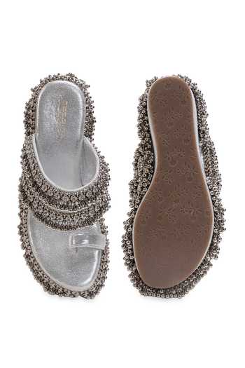 5elements Sitara Embroidered Wedges 