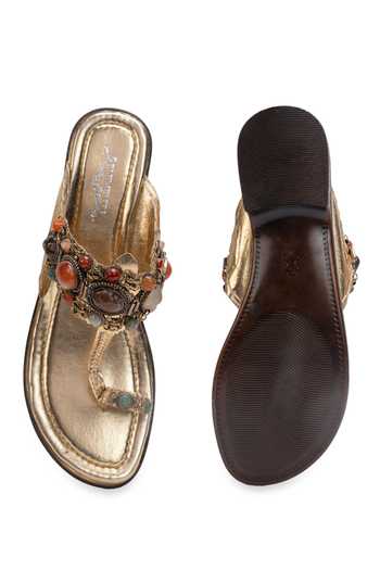 5elements Ratnaroopa Kolhapuri Heels 