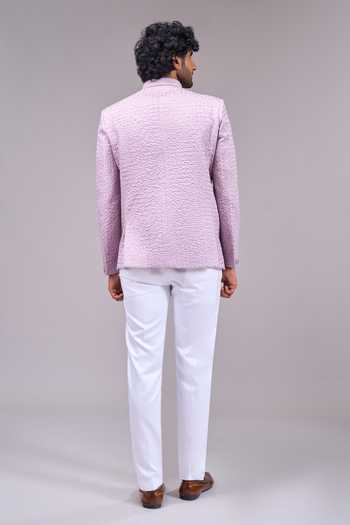 Arihant Rai Sinha Textured Bandhgala 