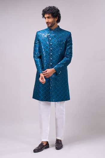 Arihant Rai Sinha Overlap Sherwani & Pant Set 