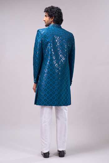Arihant Rai Sinha Overlap Sherwani & Pant Set 