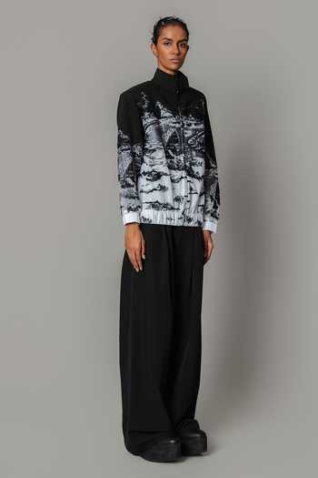 Anurag Gupta Hokusai Embroidered Bomber Jacket 