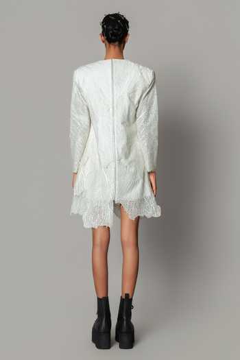 Anurag Gupta Leaf Short Dress 