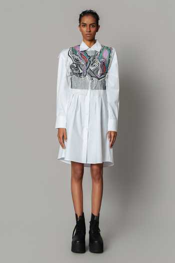 Anurag Gupta Marble Shirt Dress 