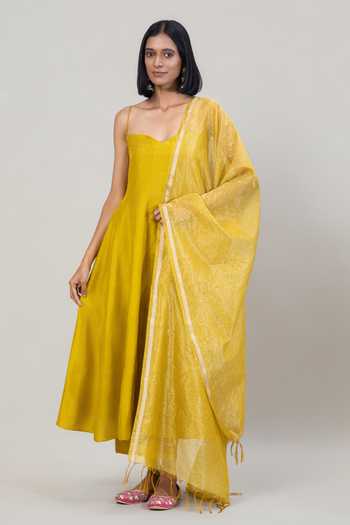 Tuli Inara Dola Silk Anarkali Set 