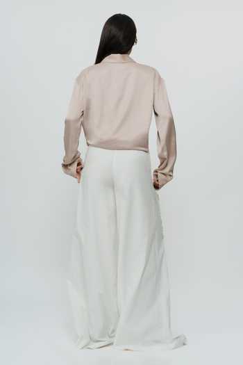 AK-OK Zari Work Cotton Pant 