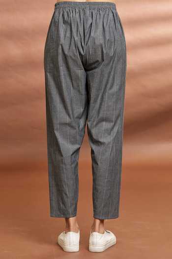 Naintara Bajaj Striped Straight Pant 