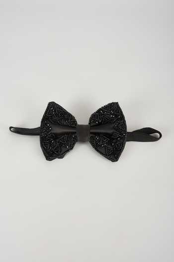 SALIL BHATIA Hand Embellished Bow Tie 