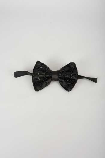 SALIL BHATIA Hand Embellished Bow Tie 