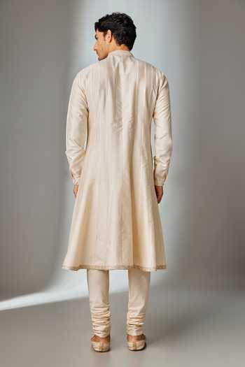 Salil Bhatia Zari Embellished Anarkali Set 