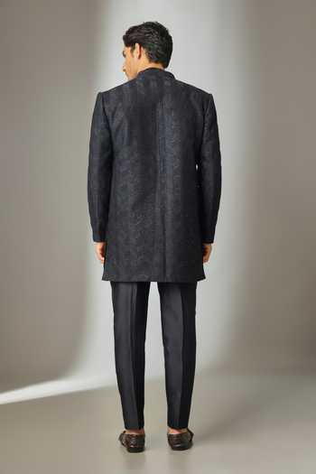 SALIL BHATIA Thread Embellished Bandhgala Set 