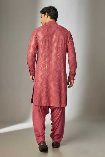 SALIL BHATIA Thread Embellished Kurta Set 