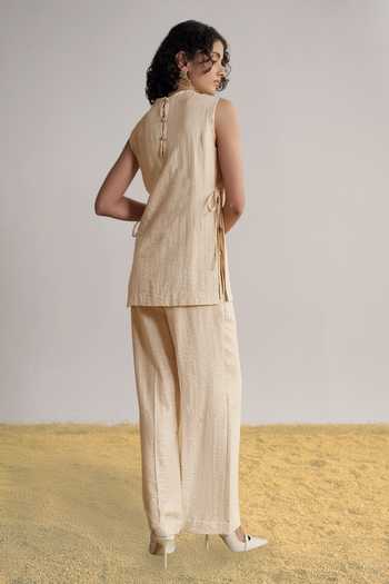 Dash And Dot Origami Top & Pant Co-ord Set 