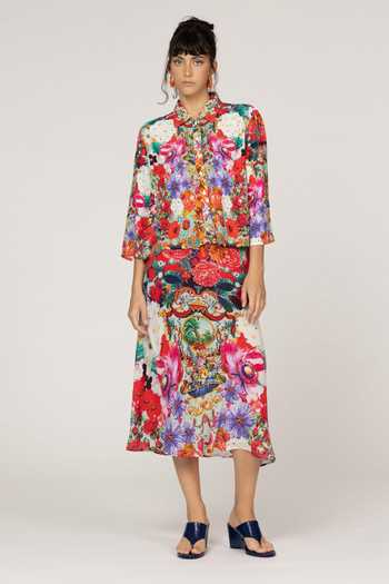 Inoa Bonnie Tussie Mussie Print Shirt 