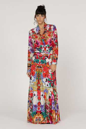Inoa Lucia Tussie Mussie Print Skirt 