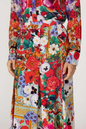 Inoa Lucia Tussie Mussie Print Skirt 