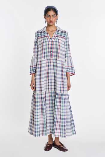 Payal Pratap Mazus Tiered Maxi Dress 