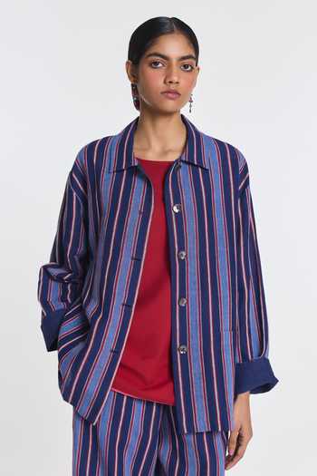 Payal Pratap Lobelia Collared Shirt 