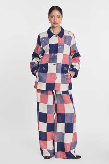 Payal Pratap Coreopsis Patchwork Jacket 