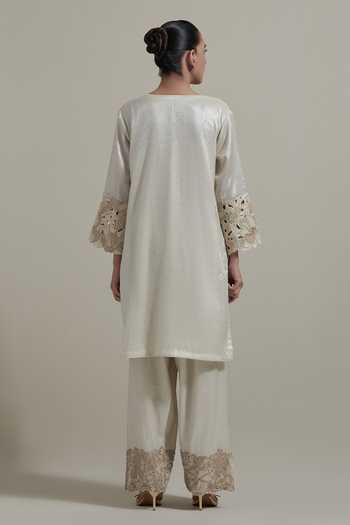 Kavita Bhartia Embroidered Kurta & Salwar Set 