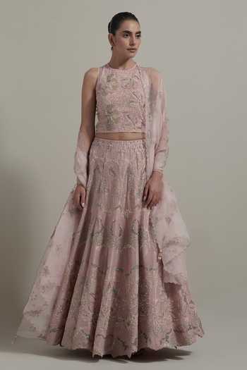 Kavita Bhartia Embellished Lehenga Blouse Set 