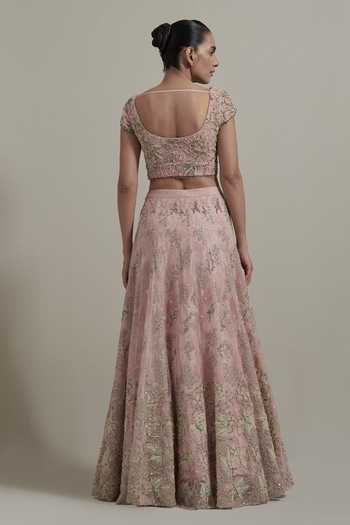 Kavita Bhartia Sequin Work Lehenga Set 