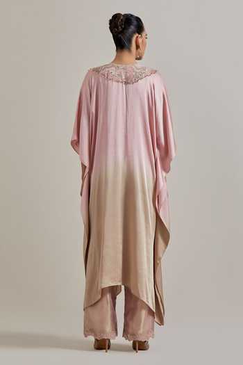 Kavita Bhartia Hand Embellished Kaftan & Pant Set 